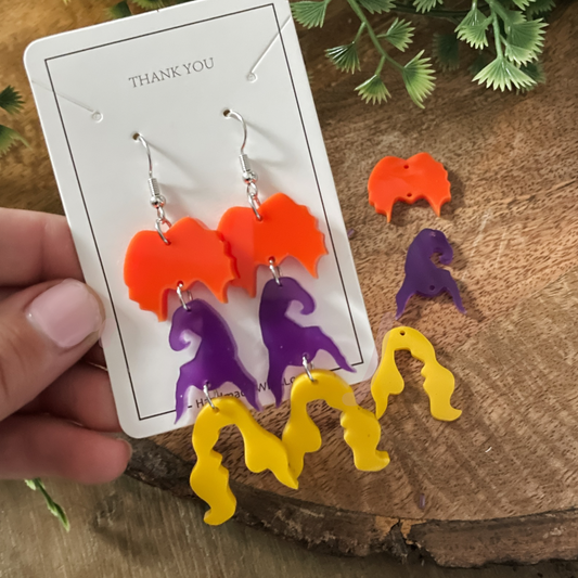 Sisters Dangle Earrings