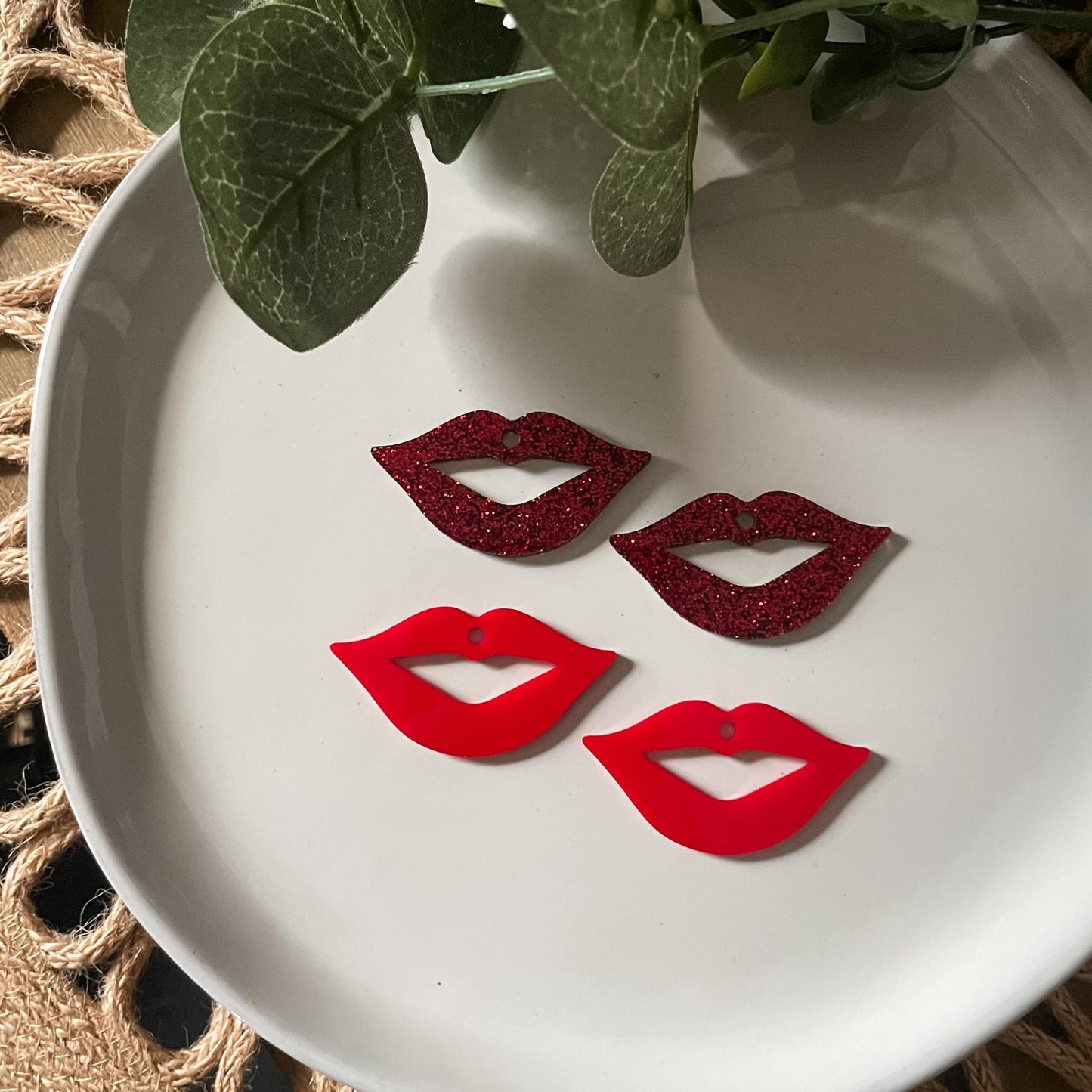 Valentine Lip Dangles