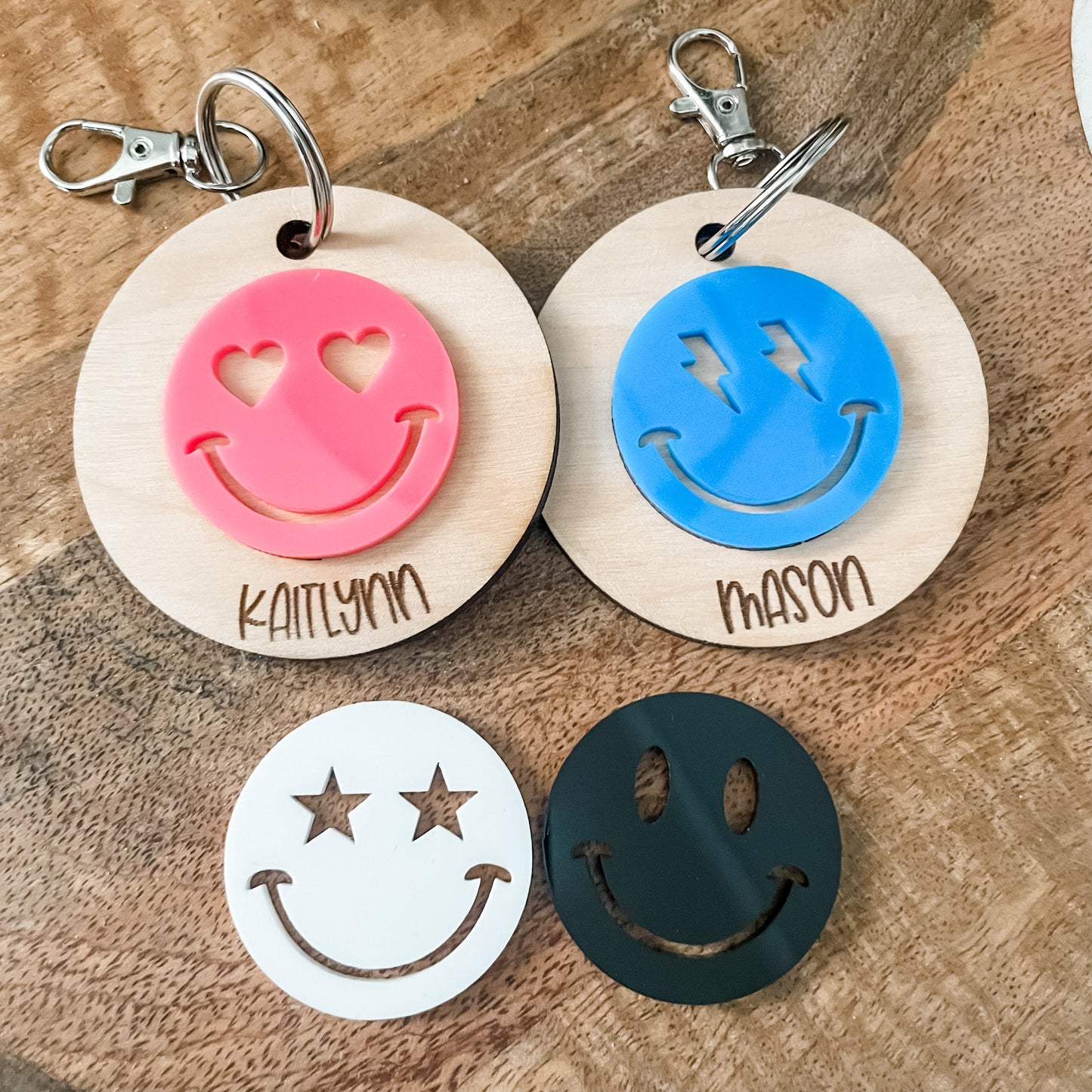 Smiley Bag Tag