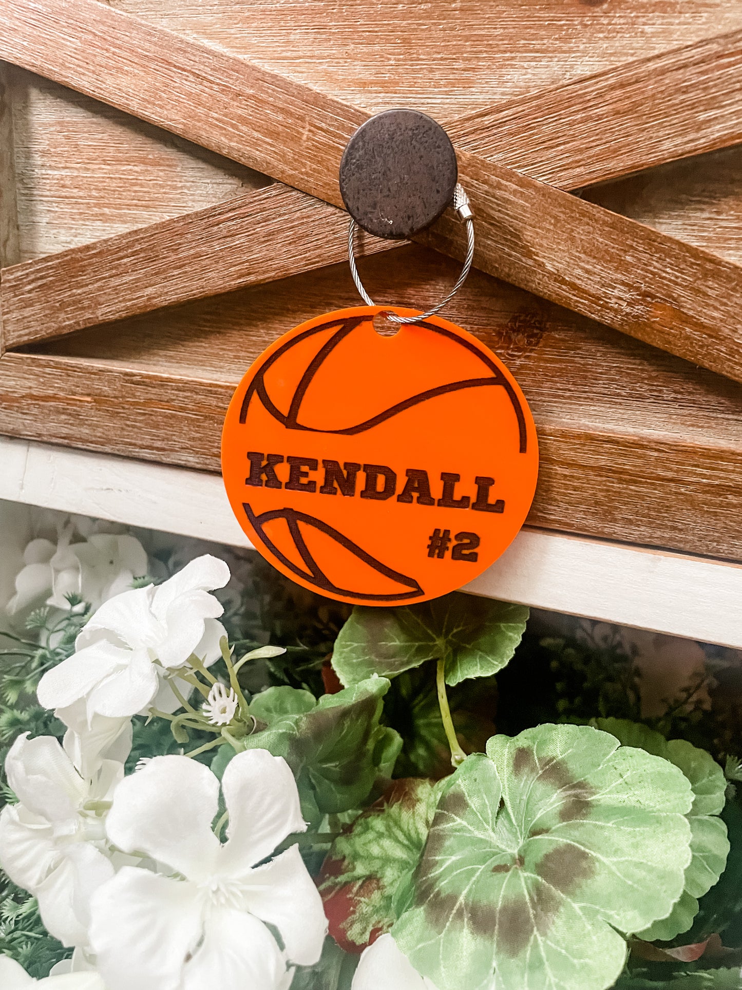 Basketball Bag Tag