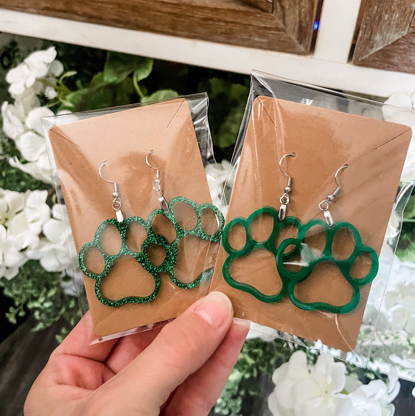 Paw Earrings