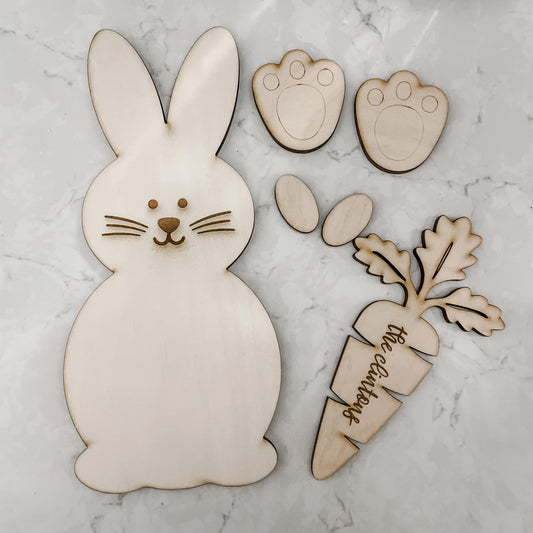 Sitting Bunny Cut Out