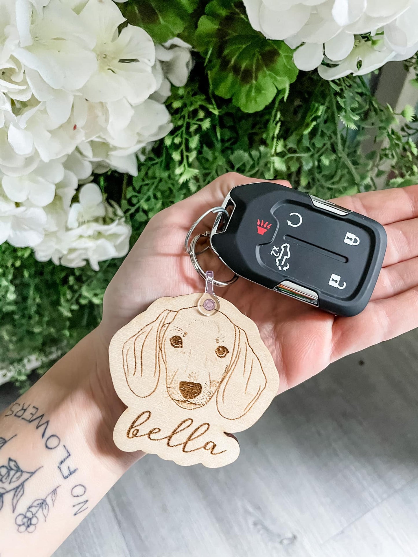 Custom Dog Keychains