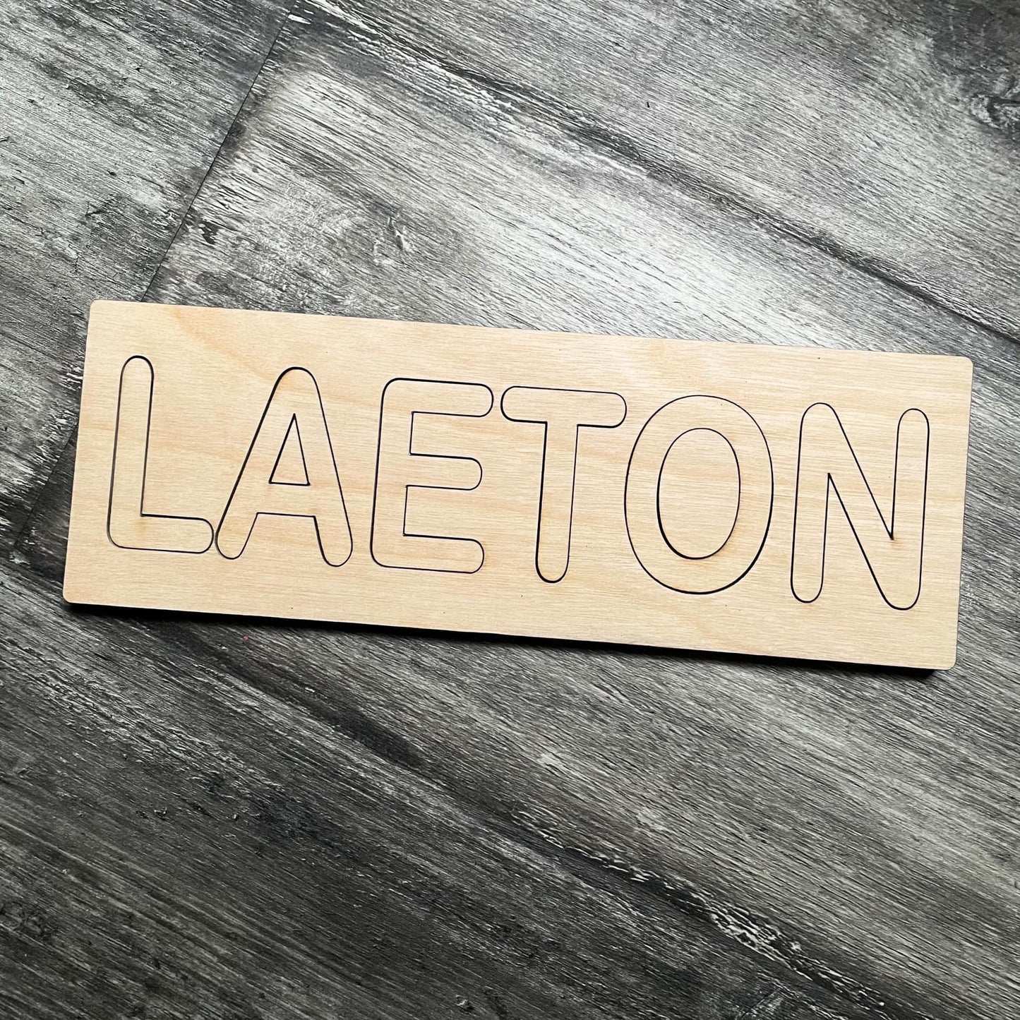 Custom Name Puzzle